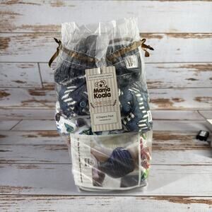 Mama Koala Washable Cloth Diapers Hearty NEW Package Of 8 One Size 8-35lb